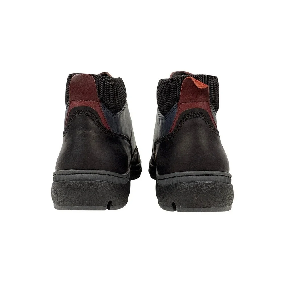 Pikolinos Caceres‎ Ankle Boots Mens 9 9.5 EU 43 Black Blue Leather Comfort WP